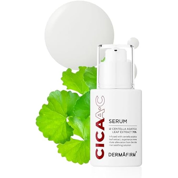 Dermafirm CICA AC SERUM 1.01 FL OZ | SKIN BRIGHTENING SERUM | NIACINAMIDE SERUM FOR FACE | SALICYLIC ACID SERUM | VITAMIN B3 SERUM FOR FACE | FERULIC ACID SERUM BEAUTY & PERSONAL CARE FOR WOMEN & MEN - Image 1
